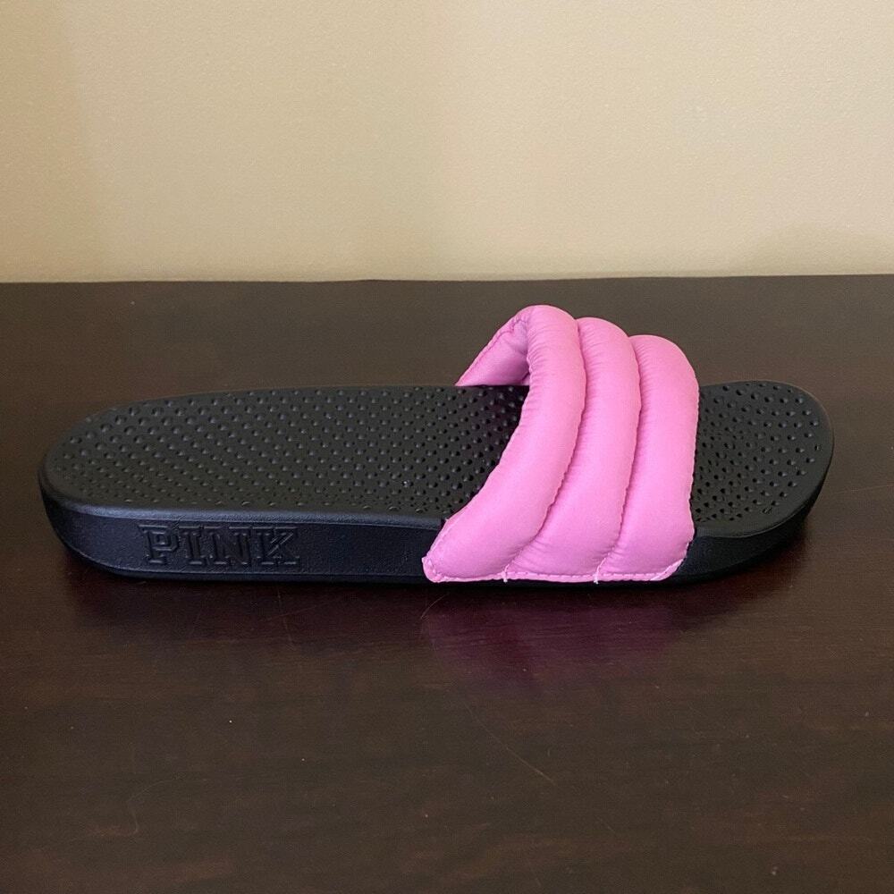 Victoria's Secret Pink Sandals Slides - Picture 4 of 5